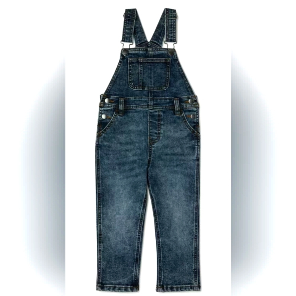 Wonder Nation Baby girl and Toddler  Overalls 12 Months